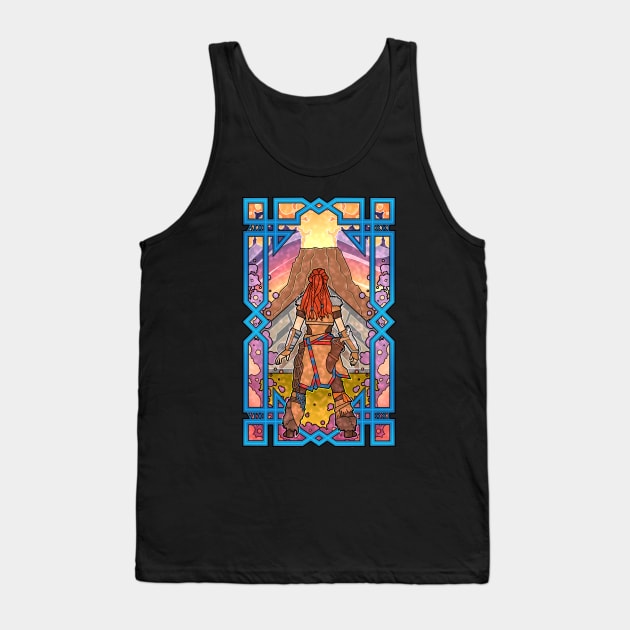 HZD Glass - Legend of Aloy Tank Top by VixPeculiar